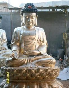 铜雕佛像与关公、观音雕塑 礼品、工艺品、饰品中的传统文化之美